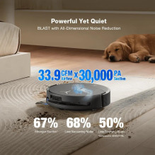 ROBOTAS DULKIŲ SIURBLYS BALTASIS / DEEBOT T90 OMNI ECOVACS