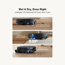 ROBOTAS DULKIŲ SIURBLYS BALTASIS / DEEBOT T90 OMNI ECOVACS