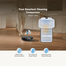 VACUUM CLEANER ROBOT WHITE / DEEBOT T90 OMNI ECOVACS