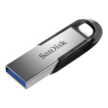 USB atmintinė - SanDisk Ultra Flair 64 GB sidabrinė USB atmintinė - SanDisk Ultra Flair 64 GB sidabrinė
