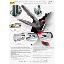 Screw removal pliers Orbis 143-1800 / 26RR, 180 mm Screw removal pliers Orbis 143-1800 / 26RR, 180 mm