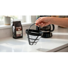 Kavos aparatas - BLACK+DECKER BXCO1001E 1 000 W 12 puodelių sidabrinis juodas Kavos aparatas - BLACK+DECKER BXCO1001E 1 000 W 12 puodelių sidabrinis juodas