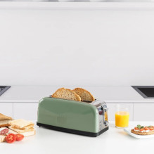 Skrudintuvas - Taurus Vintage 1500 W alyvuogių spalvos Skrudintuvas - Taurus Vintage 1500 W alyvuogių spalvos