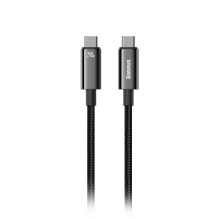 USB laidas - Baseus Tungsten Gold USB-C į USB-C 240 W 2 m juodas