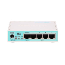 MikroTik hEX RB750Gr3 , Router , 5x RJ45 1000Mb / s, 1x USB MikroTik hEX RB750Gr3 , Router , 5x RJ45 1000Mb / s, 1x USB
