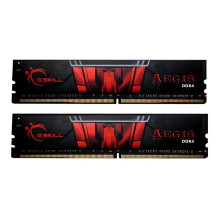 Pamięć G.Skill Aegis, DDR4, 32 GB, 2400MHz, CL17 (F4-2400C17D-32GIS) Pamięć G.Skill Aegis, DDR4, 32 GB, 2400MHz, CL17 (F4-2400C17D-32GIS)