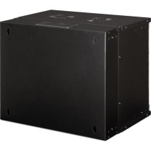 Szafa sieciowa wisząca 19" 9U, SOHO PRO 460 x 540 x 400 mm, nośność 60kg, drzwi szyba, niezłożona, Czarna Szafa sieciowa wisząca 19" 9U, SOHO PRO 460 x 540 x 400 mm, nośność 60kg, drzwi szyba, niezłożona, Czarna