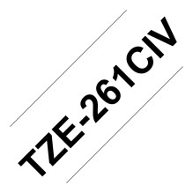 Brother TZE-261CIV label-making tape Brother TZE-261CIV label-making tape