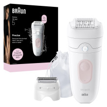 Epilator Braun Silk-épil 5 SE5-030, white col. / pink col. Epilator Braun Silk-épil 5 SE5-030, white col. / pink col.