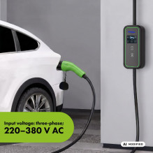 GreenBlue EV / PHEV Charger, portable, Type 2, cable length 6.8 m, IP65, 11 kW, 220-380 V AC 50 / 60 Hz, 16 A, 3-phase, GreenBlue EV / PHEV Charger, portable, Type 2, cable length 6.8 m, IP65, 11 kW, 220-380 V AC 50 / 60 Hz, 16 A, 3-phase,
