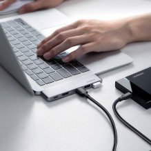 Ugreen 60559 laptop dock / port replicator USB 3.2 Gen 1 (3.1 Gen 1) Type-C Silver