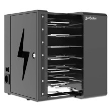 Manhattan Laptop Charging Cabinet Desktop via USB-C 16" 7-bay via USB-C 65W, Suitable for USB-C laptops (to 16&quot