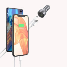 Ugreen 60980 mobile device charger Universal Silver Cigar lighter Fast charging Auto Ugreen 60980 mobile device charger Universal Silver Cigar lighter Fast charging Auto
