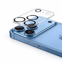 Apsauginis stikliukas kamerai Tech-Protect Cam Fit+ Apple iPhone 18 Pro skaidrus Apsauginis stikliukas kamerai Tech-Protect Cam Fit+ Apple iPhone 18 Pro skaidrus