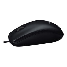 „Logitech B100“ laidinė pelė, juoda „Logitech B100“ laidinė pelė, juoda