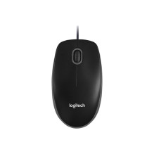 „Logitech B100“ laidinė pelė, juoda „Logitech B100“ laidinė pelė, juoda