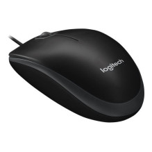 „Logitech B100“ laidinė pelė, juoda „Logitech B100“ laidinė pelė, juoda