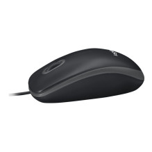 „Logitech B100“ laidinė pelė, juoda „Logitech B100“ laidinė pelė, juoda