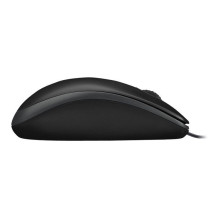 „Logitech B100“ laidinė pelė, juoda „Logitech B100“ laidinė pelė, juoda