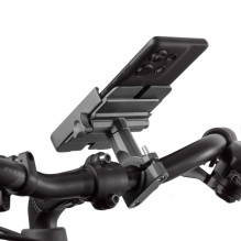 Wozinsky Wozinsky metal bicycle phone holder, scooters black (WBHBK3)