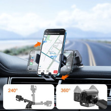 Joyroom Joyroom Car Smartphone Holder for Dashboard Black (JR-ZS283) Joyroom Joyroom Car Smartphone Holder for Dashboard Black (JR-ZS283)