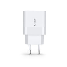 Tech-Protect Tech-Protect C30W charger USB-C PD 30W / USB-A QC 3.0 - white Tech-Protect Tech-Protect C30W charger USB-C PD 30W / USB-A QC 3.0 - white