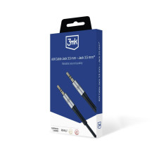 3MK 3mk AUX mini lizdas 3,5 mm cable / AUX mini lizdas 3,5 mm 3MK 3mk AUX mini lizdas 3,5 mm cable / AUX mini lizdas 3,5 mm