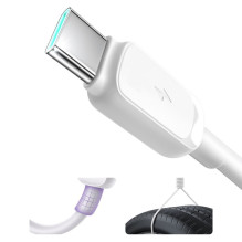 Joyroom Joyroom Daugiaspalvė serija A14 USB-A / USB-C 3A Cable 1.2m – balta Joyroom Joyroom Daugiaspalvė serija A14 USB-A / USB-C 3A Cable 1.2m – balta