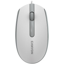 Canyon CANYON mouse M-10 Wired White Grey Canyon CANYON mouse M-10 Wired White Grey