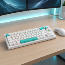 Nubi NK68 PRO G3MS Aquamarine Switch, US White Nubi NK68 PRO G3MS Aquamarine Switch, US White