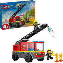 Konstruktorius - LEGO CITY 60463 Gaisrinė Su Laiptais 82 Dalys Konstruktorius - LEGO CITY 60463 Gaisrinė Su Laiptais 82 Dalys