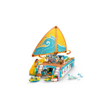 Žaislų Rinkinys - LEGO FRIENDS 42664 Kelionės Laivo Nuotykiai 685 Dalių 4 Mini Figūrėlės Žaislų Rinkinys - LEGO FRIENDS 42664 Kelionės Laivo Nuotykiai 685 Dalių 4 Mini Figūrėlės