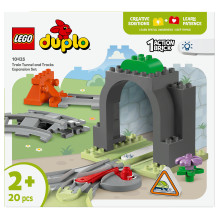 LEGO DUPLO Train Tunnel and Tracks Expansion Set