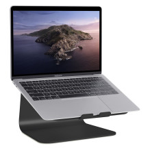 Rain Design 10075 mStand Ständer f. MacBook Laptop Stand, Schwarz Rain Design 10075 mStand Ständer f. MacBook Laptop Stand, Schwarz