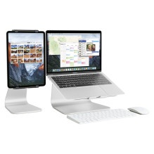Rain Design mStand Ständer f. MacBook / Pro, Laptop Stand, Silber Rain Design mStand Ständer f. MacBook / Pro, Laptop Stand, Silber
