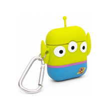 „PowerSquad“ „AirPods“ dėklas „Alien“ 3D-Silikon