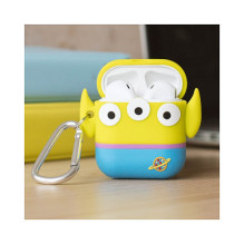 „PowerSquad“ „AirPods“ dėklas „Alien“ 3D-Silikon