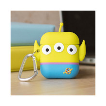 „PowerSquad“ „AirPods“ dėklas „Alien“ 3D-Silikon