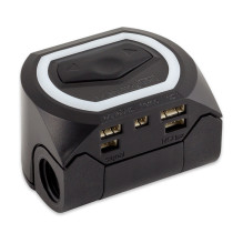 Aqua Computer Durchflusssensor didelio srauto NEXT, OLED, 2x G1 / 4, RGBpx - schwarz Aqua Computer Durchflusssensor didelio srauto NEXT, OLED, 2x G1 / 4, RGBpx - schwarz