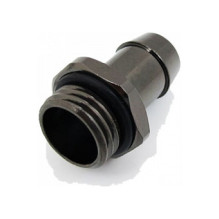 XSPC Anschluss gerade G1 / 4 Zoll AG auf 10mm ID - chrome schwarz