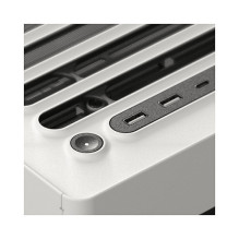 HAVN HS 420 PC-Gehäuse, Midi-Tower, E- ATX, Tempered Glass - weiß