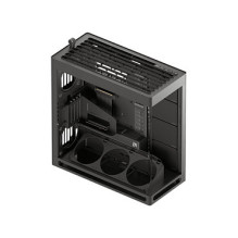 HAVN HS 420 VGPU PC-Gehäuse, Midi-Tower, E- ATX, Tempered Glass, PCIe 5.0 Riser Kabel - schwarz