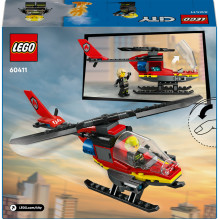 LEGO 60411 City Feuerwehrhubschrauber