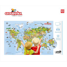 Mokomasis stalo žaidimas Geografika - Tyrinėk Pasaulį lietuvių kalba 4+