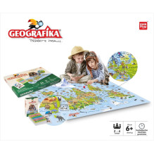 Mokomasis stalo žaidimas Geografika - Tyrinėk Pasaulį lietuvių kalba 4+