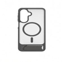 Evelatus Samsung Galaxy A17 4G / A17 5G Rubber Coated MagSafe With Stand Case Smoke Grey Evelatus Samsung Galaxy A17 4G / A17 5G Rubber Coated MagSafe With Stand Case Smoke Grey