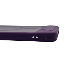 Evelatus Samsung Galaxy A37 / A36 Rubber Coated MagSafe With Stand Case Purple