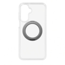 Evelatus Samsung Galaxy A17 4G / A17 5G Hybird Case With Magsafe PC+TPU 360 Metal Stand Transparent