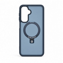 Evelatus Samsung Galaxy A17 4G / A17 5G Shield Case With MagSafe &amp; Stand Matte Ring Navy Blue