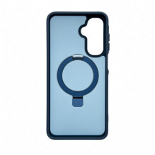 Evelatus Samsung Galaxy A17 4G / A17 5G Shield Case With MagSafe &amp; Stand Matte Ring Navy Blue